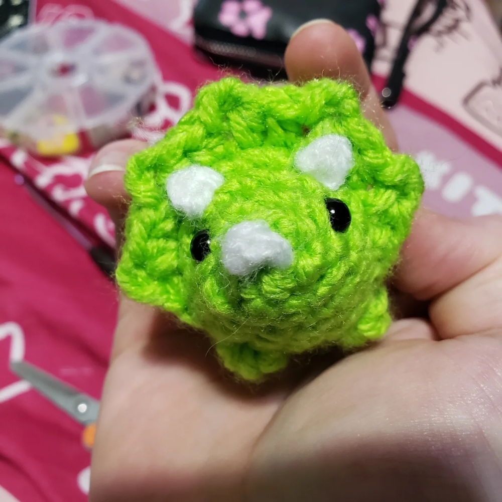 Handmade dinosaur